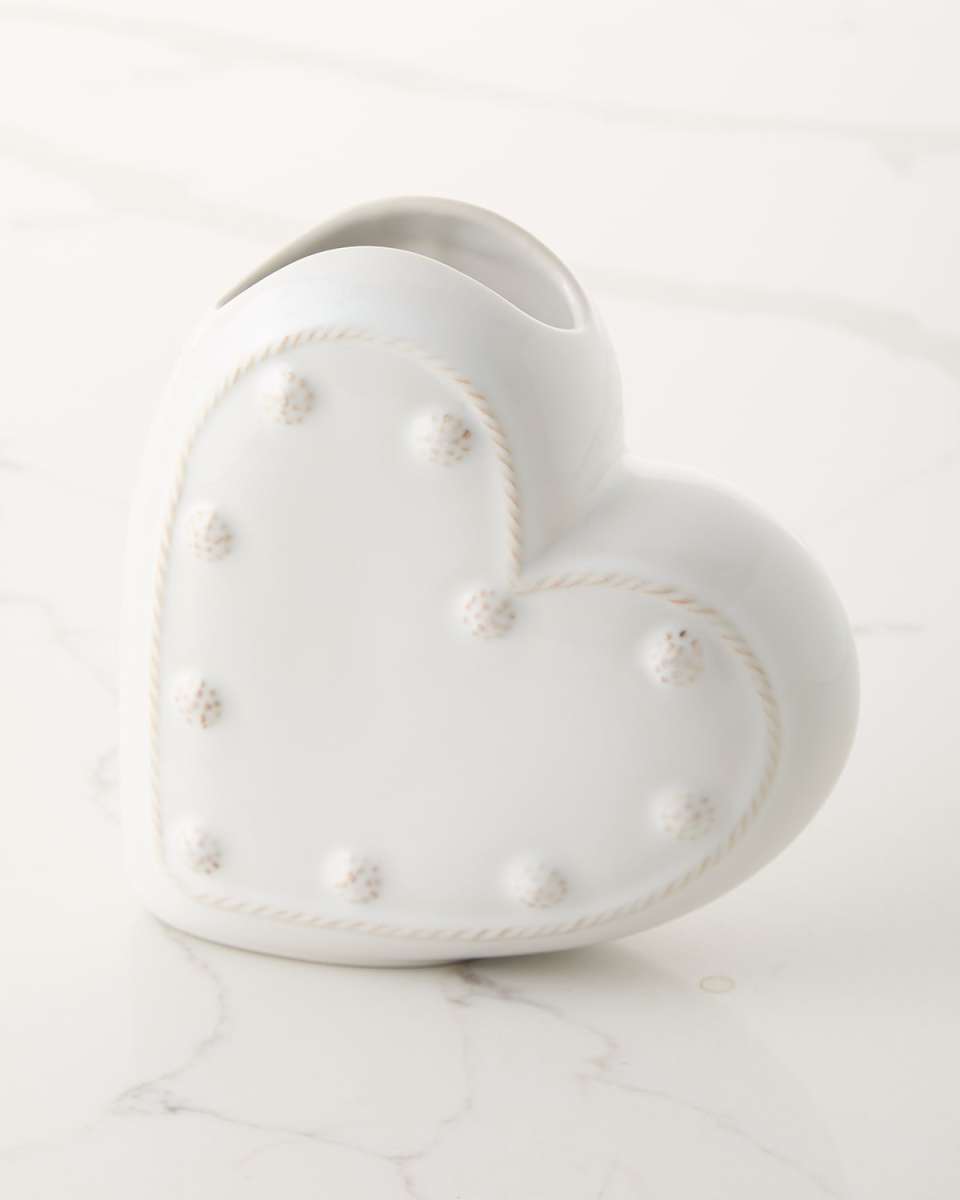 Berry & Thread 6" Heart Vase